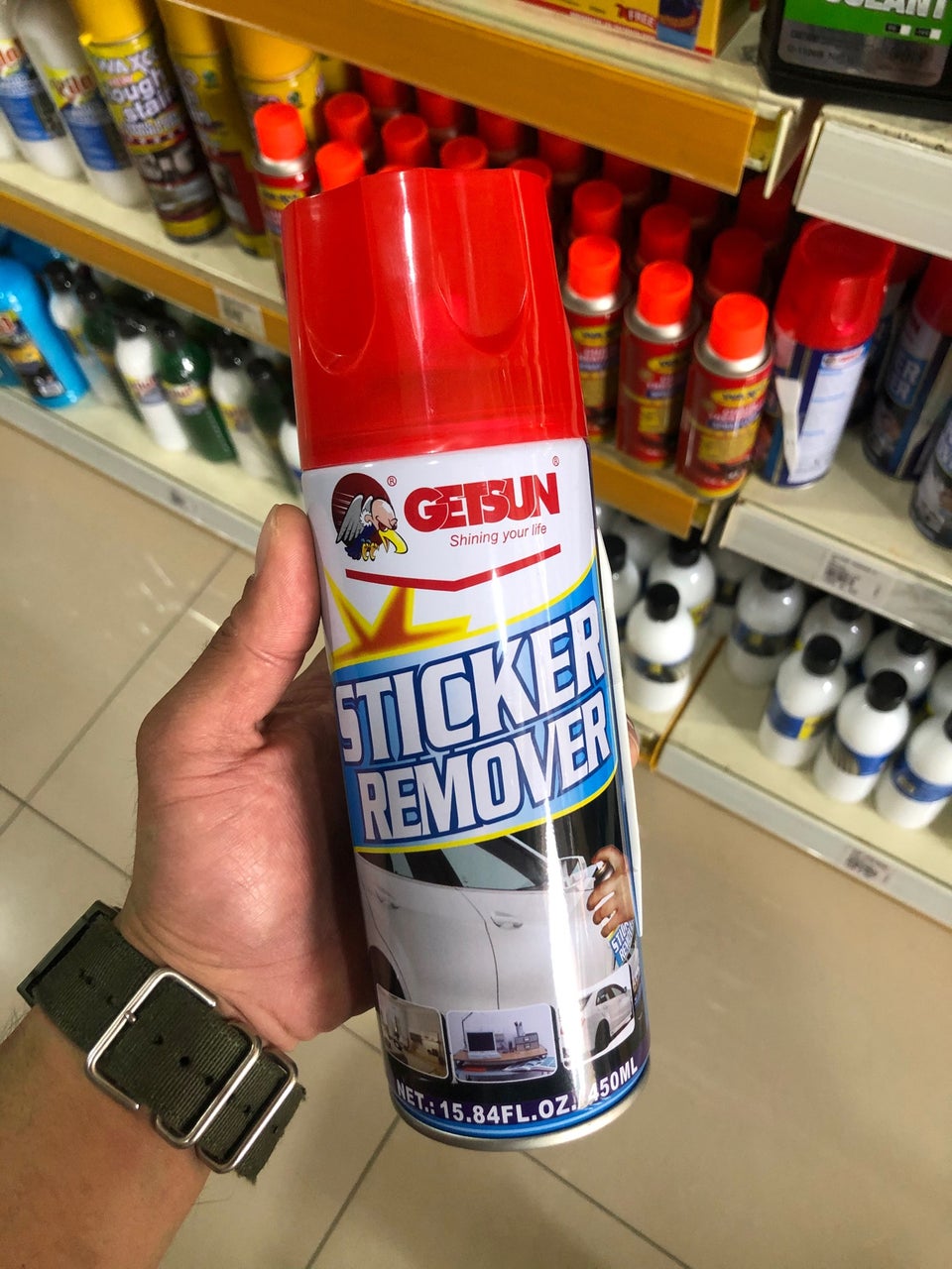 Powerful Sticker Remover Spray – Quick & Easy Adhesive, Label & Glue Cleaner