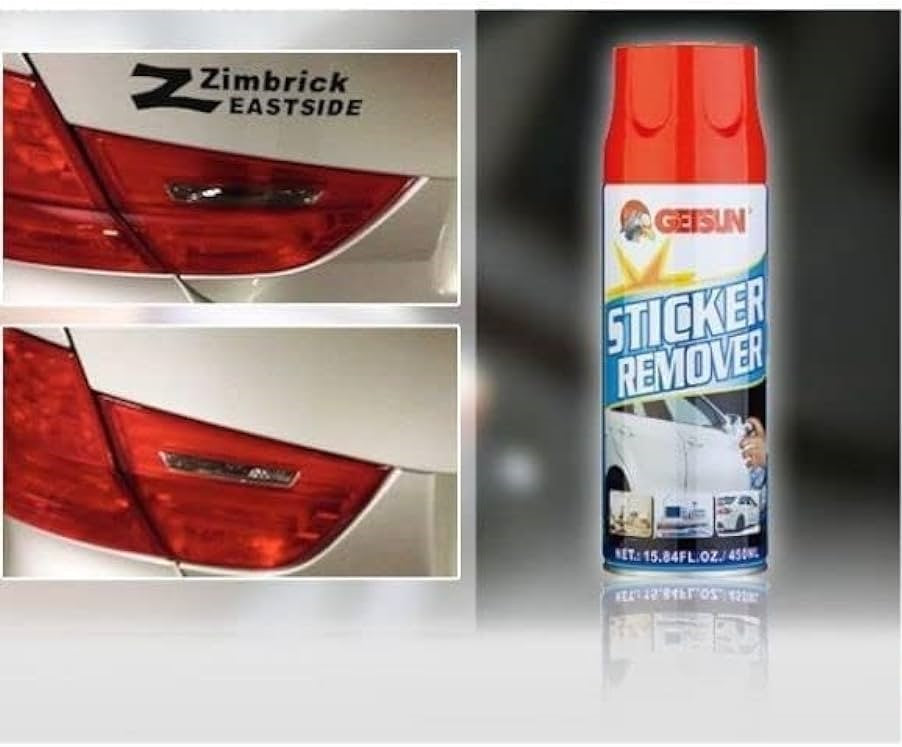 Powerful Sticker Remover Spray – Quick & Easy Adhesive, Label & Glue Cleaner